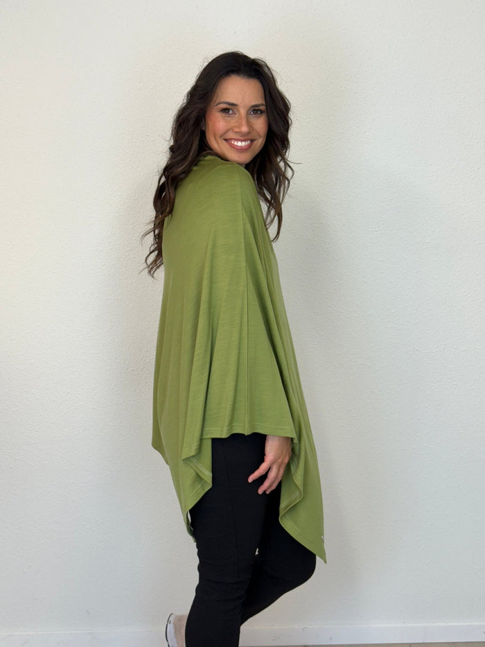 EBONY_100% MERINO WOOL EASY STYLE LAYER SUMMER PEAR _ 100% MERINO WOOL EASY STYLE LAYER SUMMER PEAR _ Ebony Boutique NZ