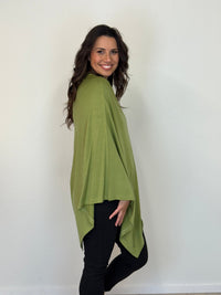 EBONY_100% MERINO WOOL EASY STYLE LAYER SUMMER PEAR _ 100% MERINO WOOL EASY STYLE LAYER SUMMER PEAR _ Ebony Boutique NZ