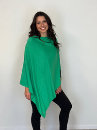 EBONY_100% MERINO WOOL EASY STYLE LAYER VERDE _ 100% MERINO WOOL EASY STYLE LAYER VERDE _ Ebony Boutique NZ