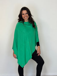 EBONY_100% MERINO WOOL EASY STYLE LAYER VERDE _ 100% MERINO WOOL EASY STYLE LAYER VERDE _ Ebony Boutique NZ