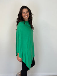EBONY_100% MERINO WOOL EASY STYLE LAYER VERDE _ 100% MERINO WOOL EASY STYLE LAYER VERDE _ Ebony Boutique NZ