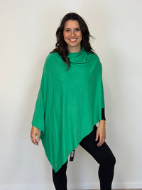 EBONY_100% MERINO WOOL EASY STYLE LAYER VERDE _ 100% MERINO WOOL EASY STYLE LAYER VERDE _ Ebony Boutique NZ
