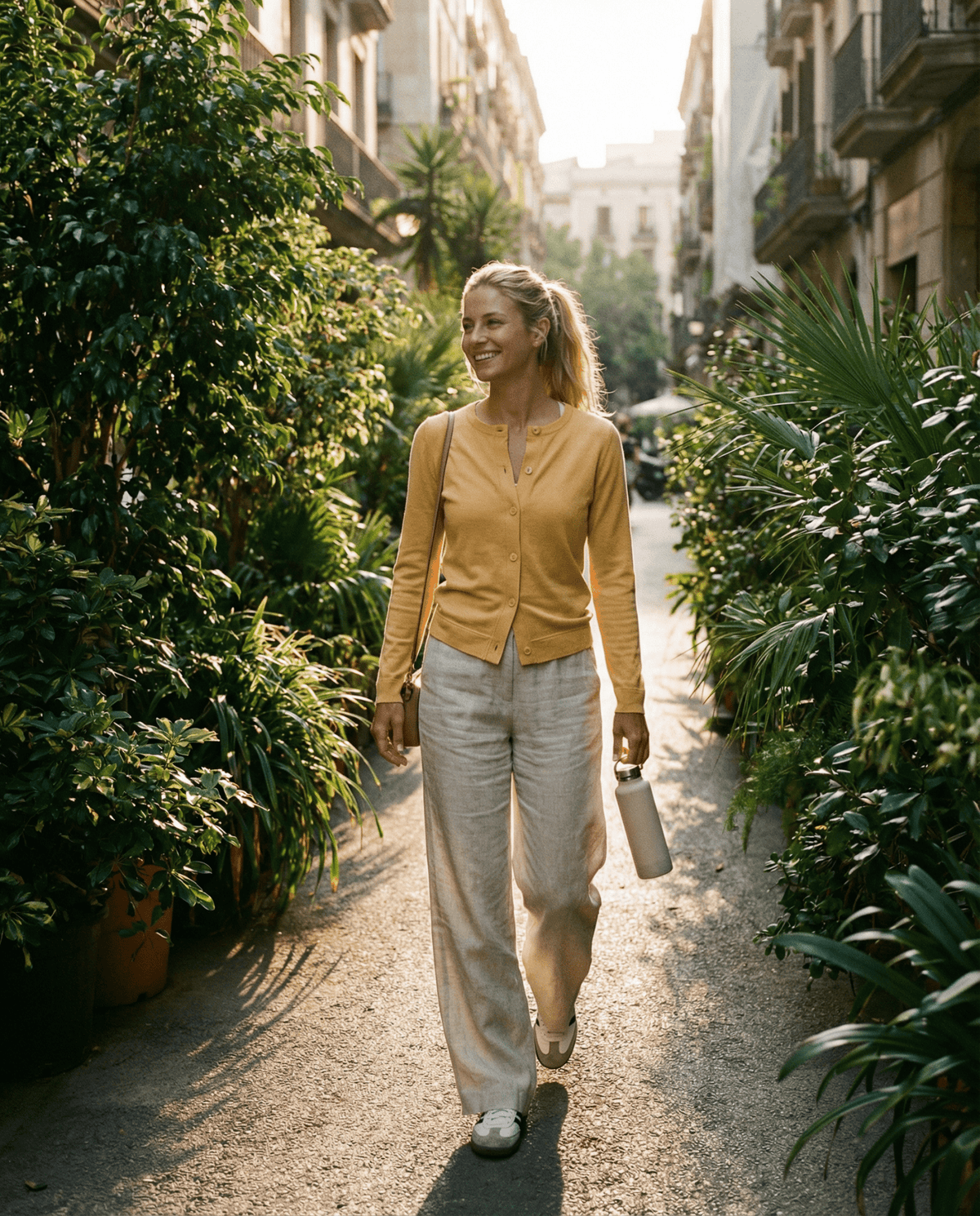 MERINO BUTTON CARDIGAN WOMENS LONG SLEEVE BUTTERCUP EBAS501_by_EBONY_women's_in_New Zealand_ MERINO BUTTON CARDIGAN WOMENS LONG SLEEVE BUTTERCUP EBAS501 _