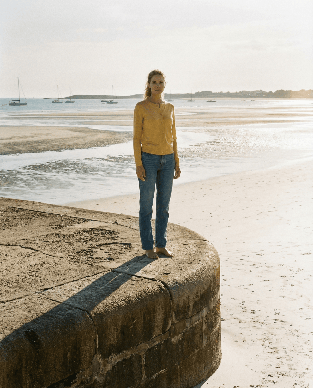 MERINO BUTTON CARDIGAN WOMENS LONG SLEEVE BUTTERCUP EBAS501_by_EBONY_women's_in_New Zealand_ MERINO BUTTON CARDIGAN WOMENS LONG SLEEVE BUTTERCUP EBAS501 _