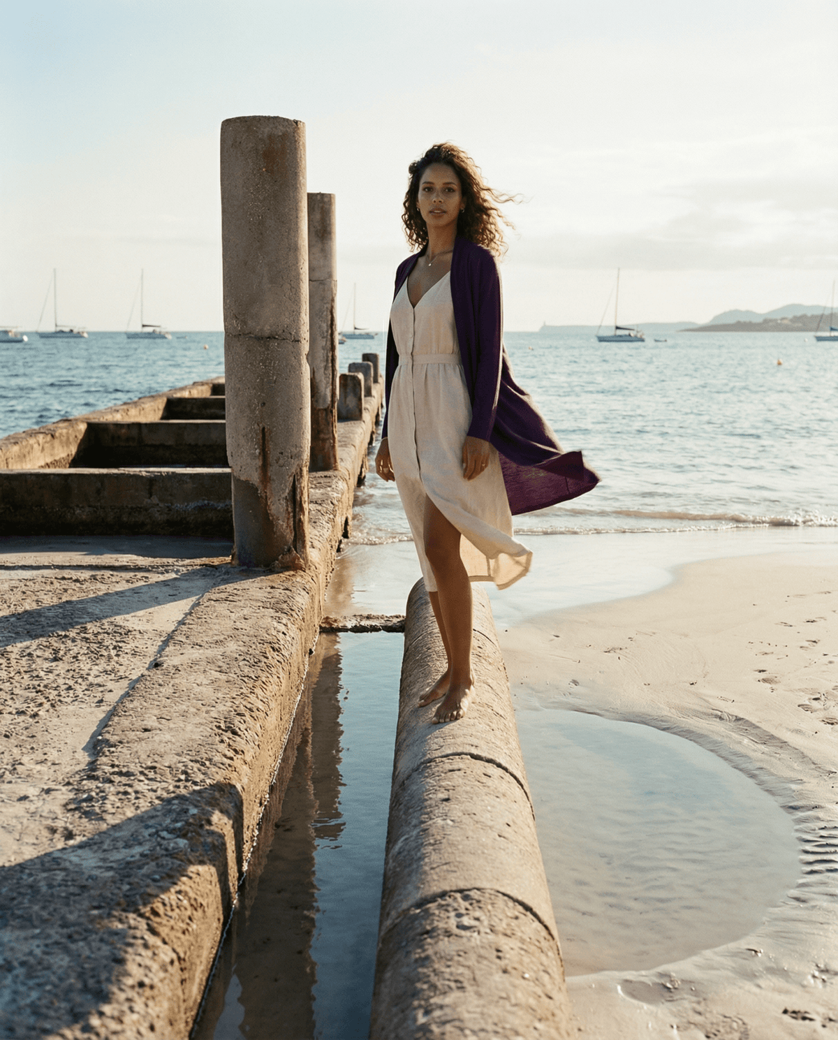 MERINO LONGLINE CARDIGAN WITH SPLIT HEM LONG SLEEVES ITALIAN PLUM EBAS582IPLU_by_EBONY_women's_in_New Zealand_ MERINO LONGLINE CARDIGAN WITH SPLIT HEM LONG SLEEVES ITALIAN PLUM EBAS582IPLU _