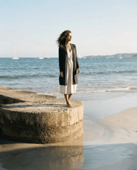 MERINO LONGLINE CARDIGAN WITH SPLIT HEM LONG SLEEVES ORION EBAS582_by_EBONY_women's_in_New Zealand_ MERINO LONGLINE CARDIGAN WITH SPLIT HEM LONG SLEEVES ORION EBAS582 _