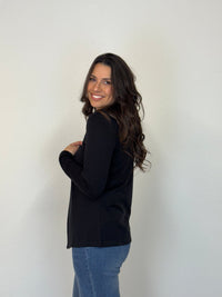 EBONY_MERINO MID LENGTH EDGE TO EDGE WOMENS CARDIGAN _ MERINO MID LENGTH EDGE TO EDGE WOMENS CARDIGAN _ Ebony Boutique NZ
