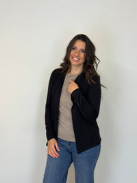 EBONY_MERINO MID LENGTH EDGE TO EDGE WOMENS CARDIGAN _ MERINO MID LENGTH EDGE TO EDGE WOMENS CARDIGAN _ Ebony Boutique NZ