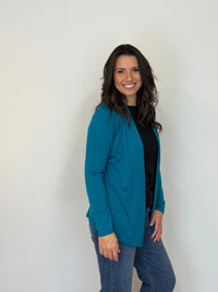 EBONY_MERINO MID LENGTH EDGE TO EDGE WOMENS CARDIGAN DRAGONFLY _ MERINO MID LENGTH EDGE TO EDGE WOMENS CARDIGAN DRAGONFLY _ Ebony Boutique NZ