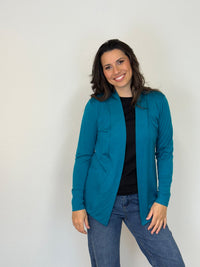 EBONY_MERINO MID LENGTH EDGE TO EDGE WOMENS CARDIGAN DRAGONFLY _ MERINO MID LENGTH EDGE TO EDGE WOMENS CARDIGAN DRAGONFLY _ Ebony Boutique NZ