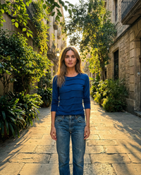 MERINO TUCK PLEAT TOP WOMENS LONG SLEEVES ROUND NECK TWILIGHT EBAS608_by_EBONY_women's_in_New Zealand_ MERINO TUCK PLEAT TOP WOMENS LONG SLEEVES ROUND NECK TWILIGHT EBAS608 _