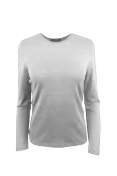 EBONY_WOMENS 100% MERINO (210) LONG SLEEVE CREW TOP STARLIGHT _ WOMENS 100% MERINO (210) LONG SLEEVE CREW TOP STARLIGHT _ Ebony Boutique NZ