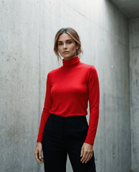 WOMENS 100% MERINO (210) LONG SLEEVE HIGH NECK TOP RUBY EBAS515_by_EBONY_women's_in_New Zealand_ WOMENS 100% MERINO (210) LONG SLEEVE HIGH NECK TOP RUBY EBAS515 _