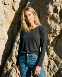 WOMENS 100% MERINO (210) LONGLINE SCOOP LONG SLEEVE TOP ORION EBAS548_by_EBONY_women's_in_New Zealand_ WOMENS 100% MERINO (210) LONGLINE SCOOP LONG SLEEVE TOP ORION EBAS548 _