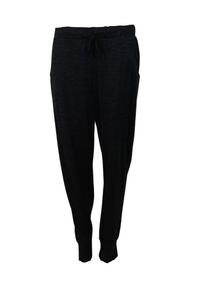 EBONY_WOMEN'S 100% MERINO WOOL (210) JOGGER PANTS BLACK _ WOMEN'S 100% MERINO WOOL (210) JOGGER PANTS BLACK _ Ebony Boutique NZ