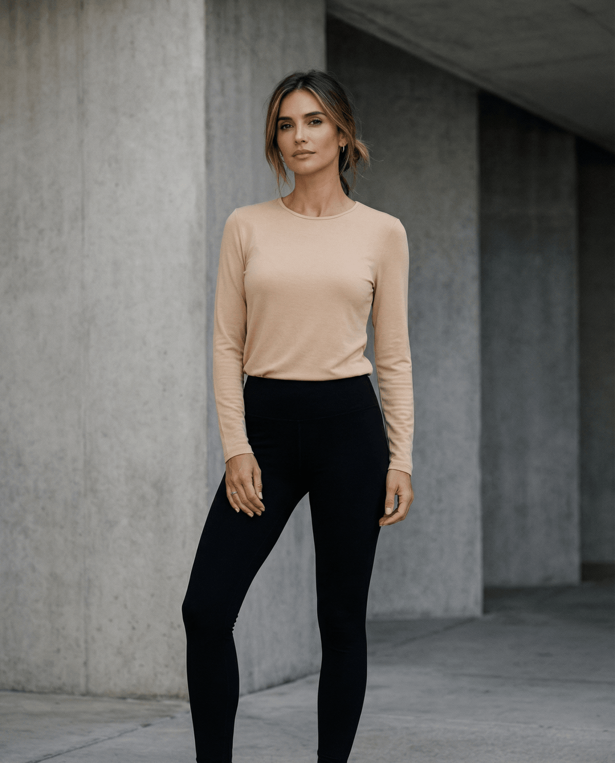 WOMEN'S 100% MERINO WOOL (210) LEGGINGS BLACK EBAS45P_by_EBONY_women's_in_New Zealand_ WOMEN'S 100% MERINO WOOL (210) LEGGINGS BLACK EBAS45P _