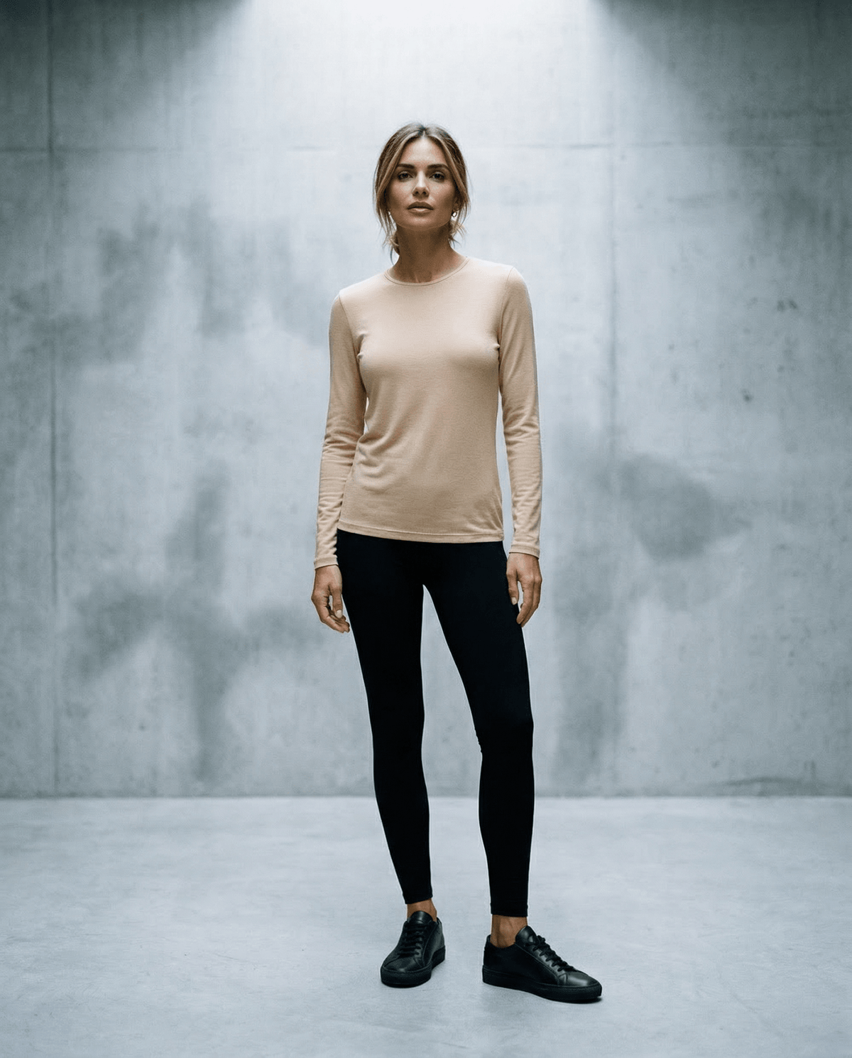 WOMEN'S 100% MERINO WOOL (210) LEGGINGS BLACK EBAS45P_by_EBONY_women's_in_New Zealand_ WOMEN'S 100% MERINO WOOL (210) LEGGINGS BLACK EBAS45P _