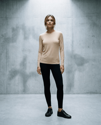 WOMEN'S 100% MERINO WOOL (210) LEGGINGS BLACK EBAS45P_by_EBONY_women's_in_New Zealand_ WOMEN'S 100% MERINO WOOL (210) LEGGINGS BLACK EBAS45P _