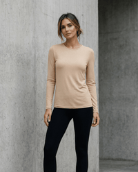 WOMEN'S 100% MERINO WOOL (210) LEGGINGS BLACK EBAS45P_by_EBONY_women's_in_New Zealand_ WOMEN'S 100% MERINO WOOL (210) LEGGINGS BLACK EBAS45P _