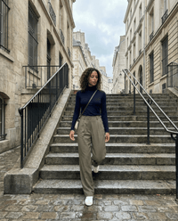 WOMEN'S 100% MERINO WOOL (210) LONG SLEEVE TURTLE NECK JUMPER FRENCH NAV EBAS504_by_EBONY_women's_in_New Zealand_ WOMEN'S 100% MERINO WOOL (210) LONG SLEEVE TURTLE NECK JUMPER FRENCH NAV EBAS504 _