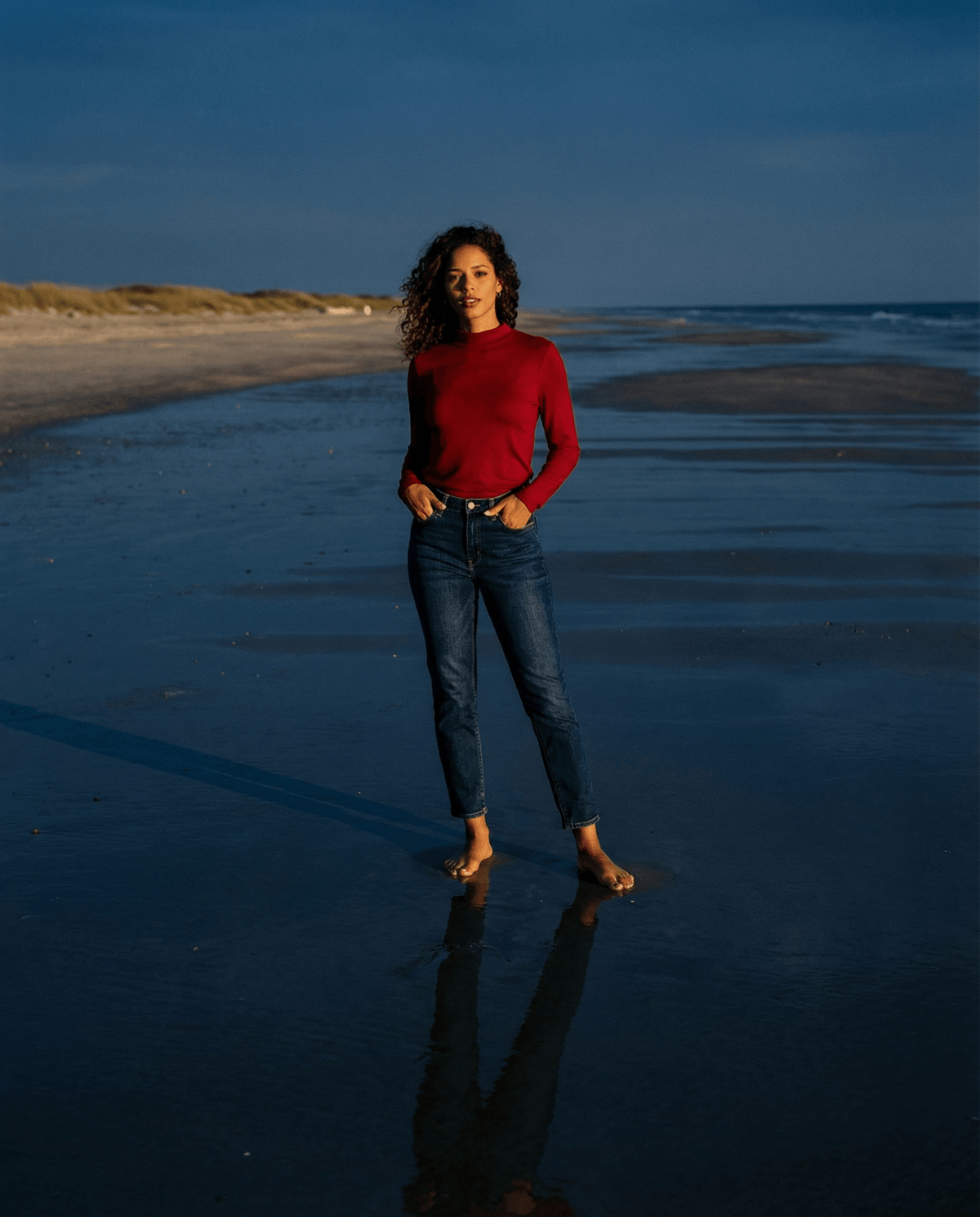 WOMEN'S 100% MERINO WOOL (210) LONG SLEEVE TURTLE NECK JUMPER RUBY EBAS504_by_EBONY_women's_in_New Zealand_ WOMEN'S 100% MERINO WOOL (210) LONG SLEEVE TURTLE NECK JUMPER RUBY EBAS504 _