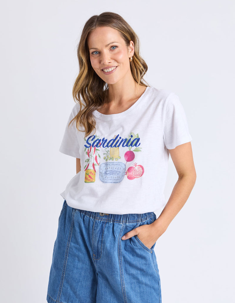 ELM_ALFRESCO TEE _ ALFRESCO TEE _ Ebony Boutique NZ