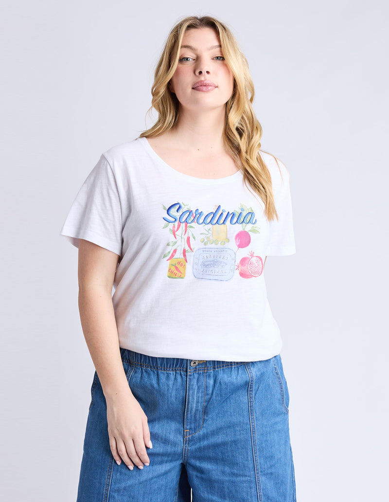 ELM_ALFRESCO TEE _ ALFRESCO TEE _ Ebony Boutique NZ