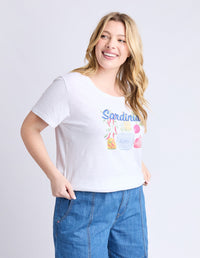 ELM_ALFRESCO TEE _ ALFRESCO TEE _ Ebony Boutique NZ