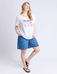 ELM_ALFRESCO TEE _ ALFRESCO TEE _ Ebony Boutique NZ