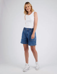 ELM_ATLAS DENIM SHORT _ ATLAS DENIM SHORT _ Ebony Boutique NZ