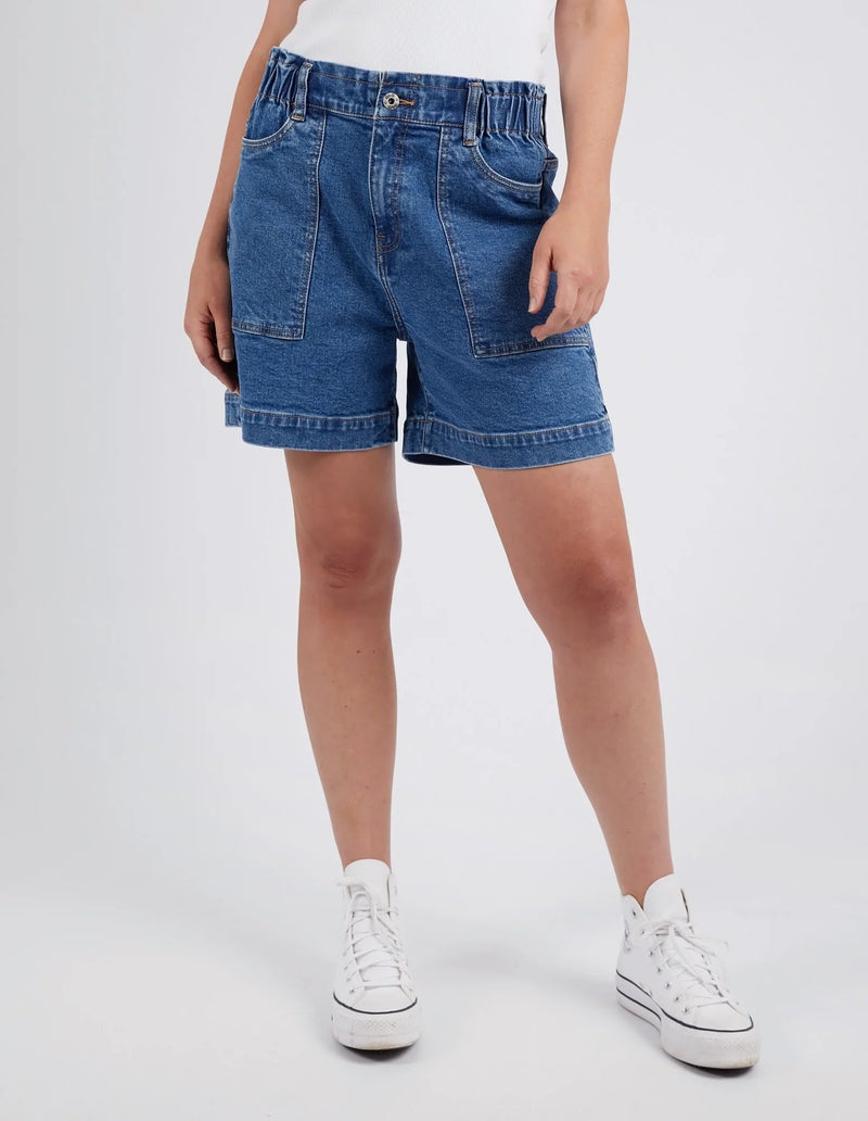 ELM_ATLAS DENIM SHORT _ ATLAS DENIM SHORT _ Ebony Boutique NZ