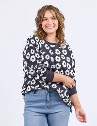 ELM_AZALEA CREW NAVY _ AZALEA CREW NAVY _ Ebony Boutique NZ