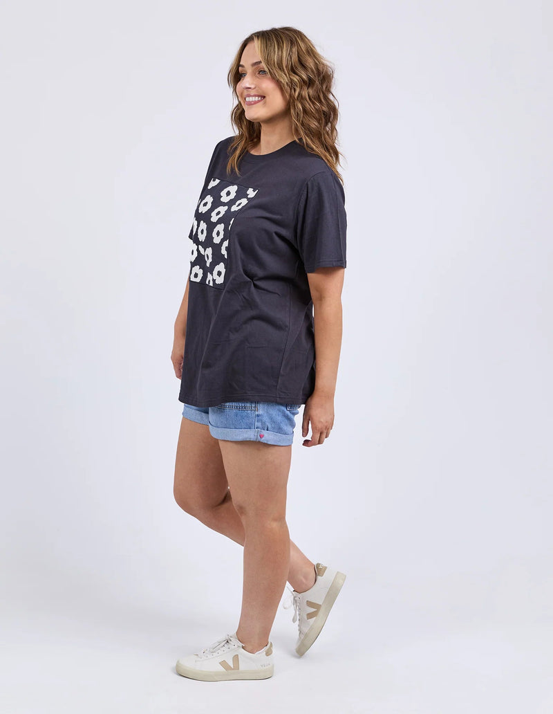 ELM_AZALEA TEE NAVY _ AZALEA TEE NAVY _ Ebony Boutique NZ