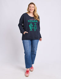 CETARA CREW NAVY_by_ELM_women's_in_New Zealand_ CETARA CREW NAVY _