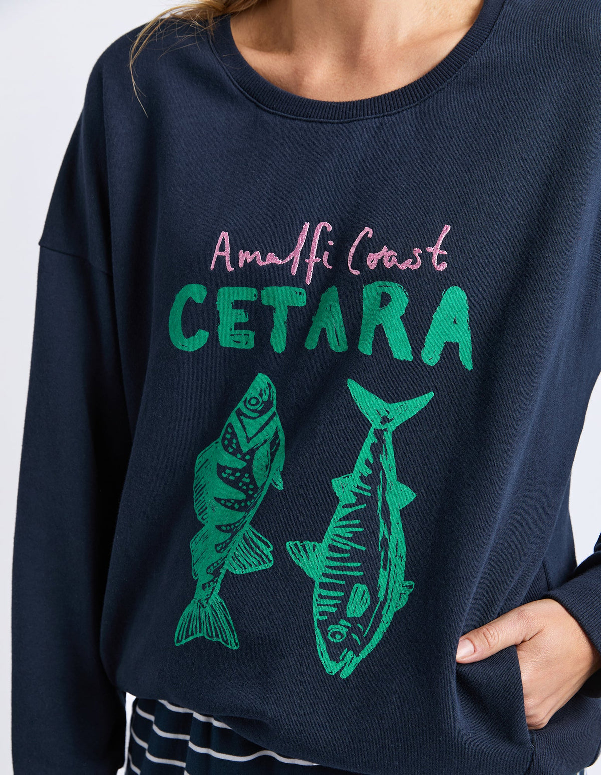 CETARA CREW NAVY_by_ELM_women's_in_New Zealand_ CETARA CREW NAVY _