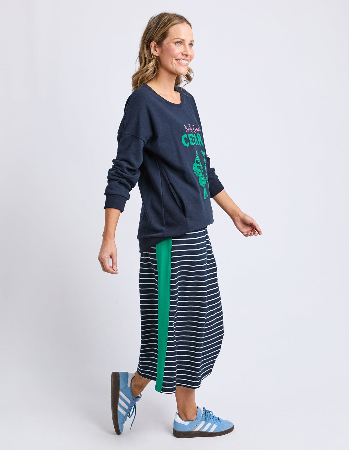 CETARA CREW NAVY_by_ELM_women's_in_New Zealand_ CETARA CREW NAVY _