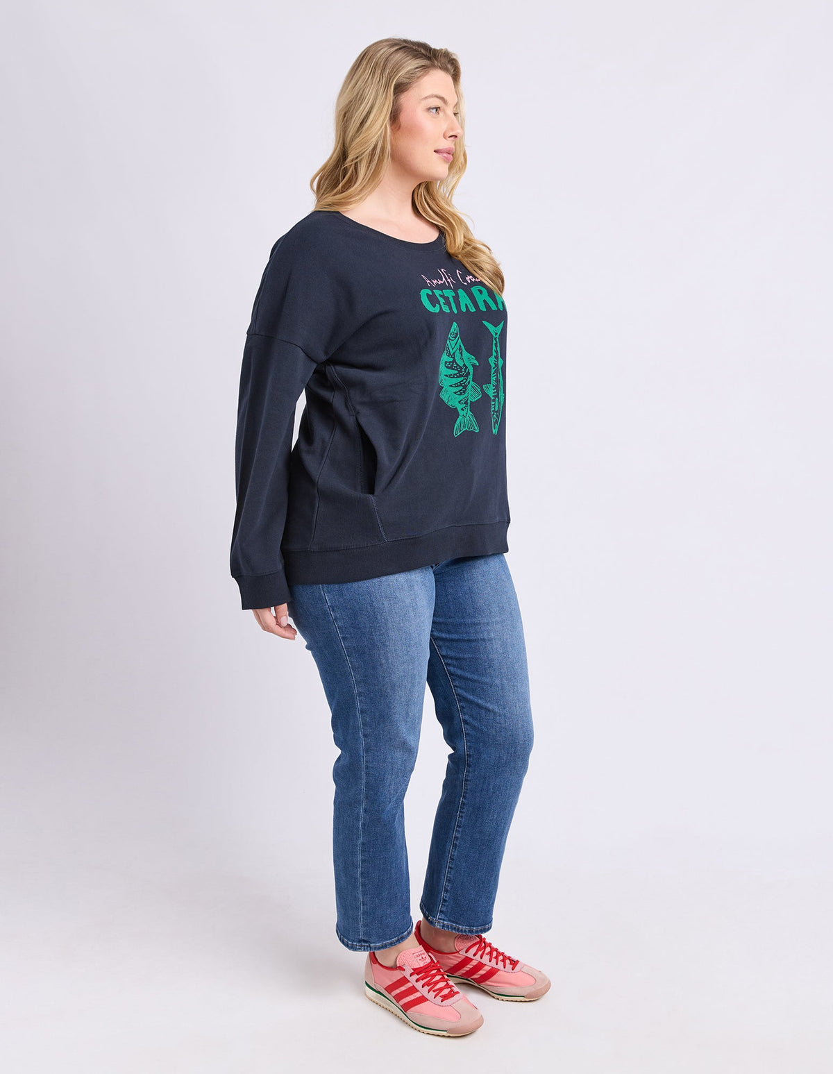CETARA CREW NAVY_by_ELM_women's_in_New Zealand_ CETARA CREW NAVY _