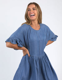 ELM_CHARLIE CHAMBRAY DRESS _ CHARLIE CHAMBRAY DRESS _ Ebony Boutique NZ