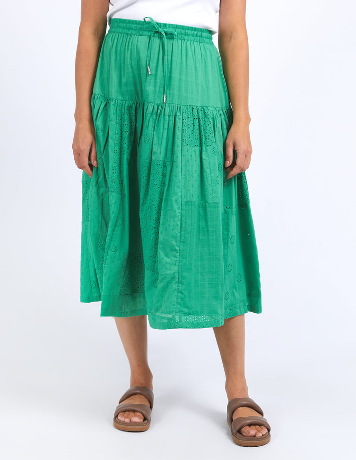 ELM_CLEMENTINE SKIRT _ CLEMENTINE SKIRT _ Ebony Boutique NZ