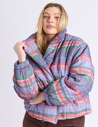 CORD CHECK JACKET_by_ELM_women's_in_New Zealand_ CORD CHECK JACKET _