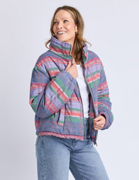 CORD CHECK JACKET_by_ELM_women's_in_New Zealand_ CORD CHECK JACKET _