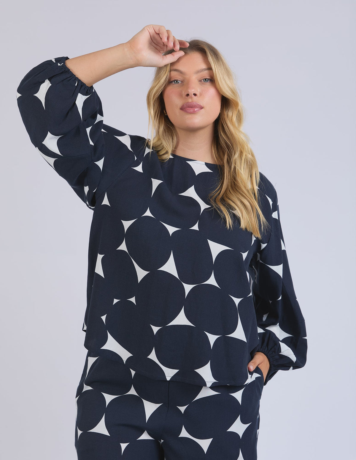 ELM_DEMI SPOT TOP _ DEMI SPOT TOP _ Ebony Boutique NZ