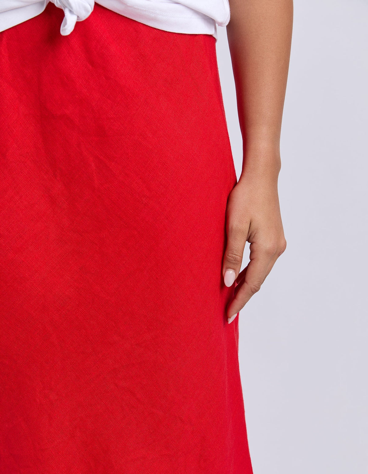 ELM_ELENI SKIRT POPPY _ ELENI SKIRT POPPY _ Ebony Boutique NZ