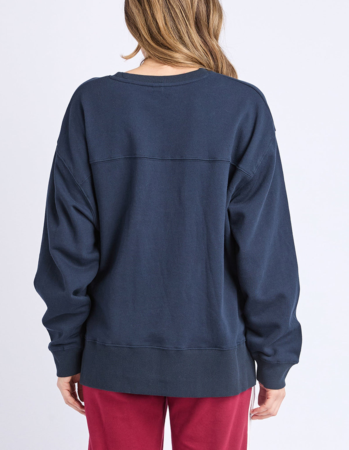 ELIN CREW NAVY_by_ELM_women's_in_New Zealand_ BACK _