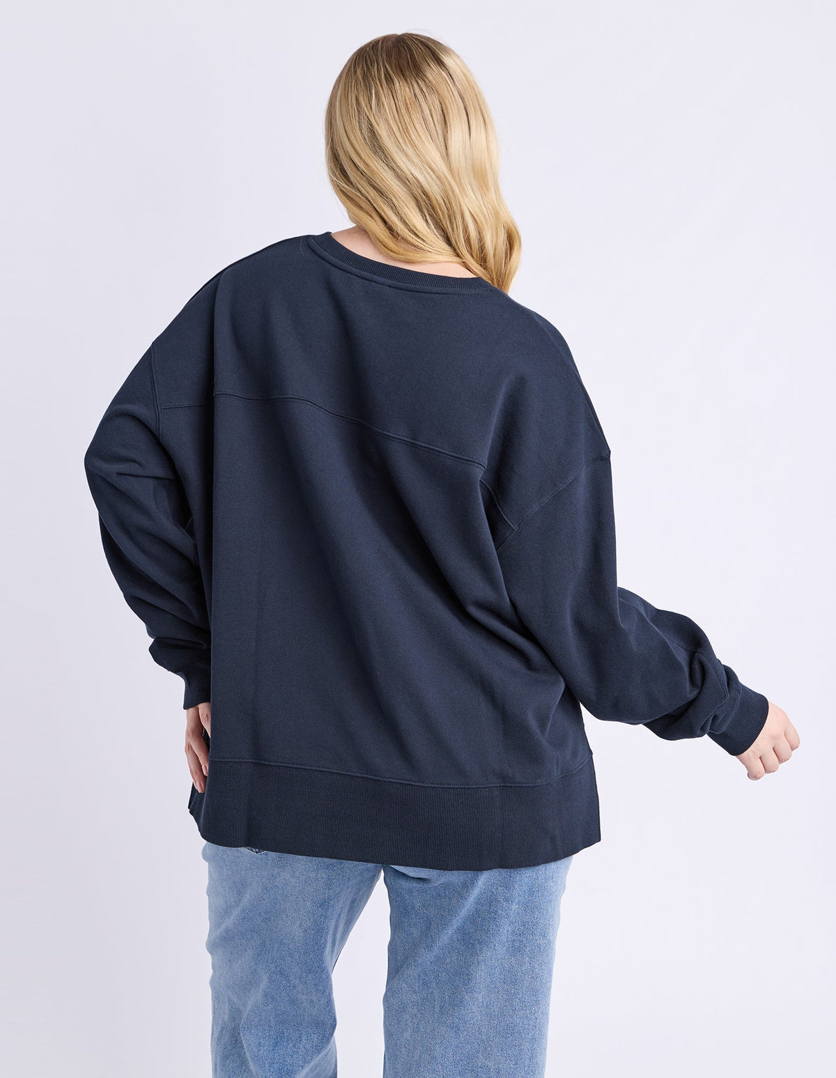 ELIN CREW NAVY_by_ELM_women's_in_New Zealand_ BACK _