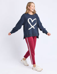 ELIN CREW NAVY_by_ELM_women's_in_New Zealand_ ANGLE _
