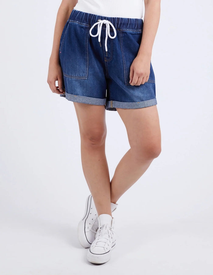 ELM_EMMA RELAXED DENIM SHORT _ EMMA RELAXED DENIM SHORT _ Ebony Boutique NZ