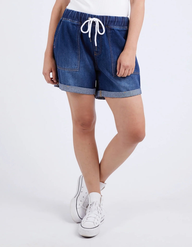 ELM_EMMA RELAXED DENIM SHORT _ EMMA RELAXED DENIM SHORT _ Ebony Boutique NZ