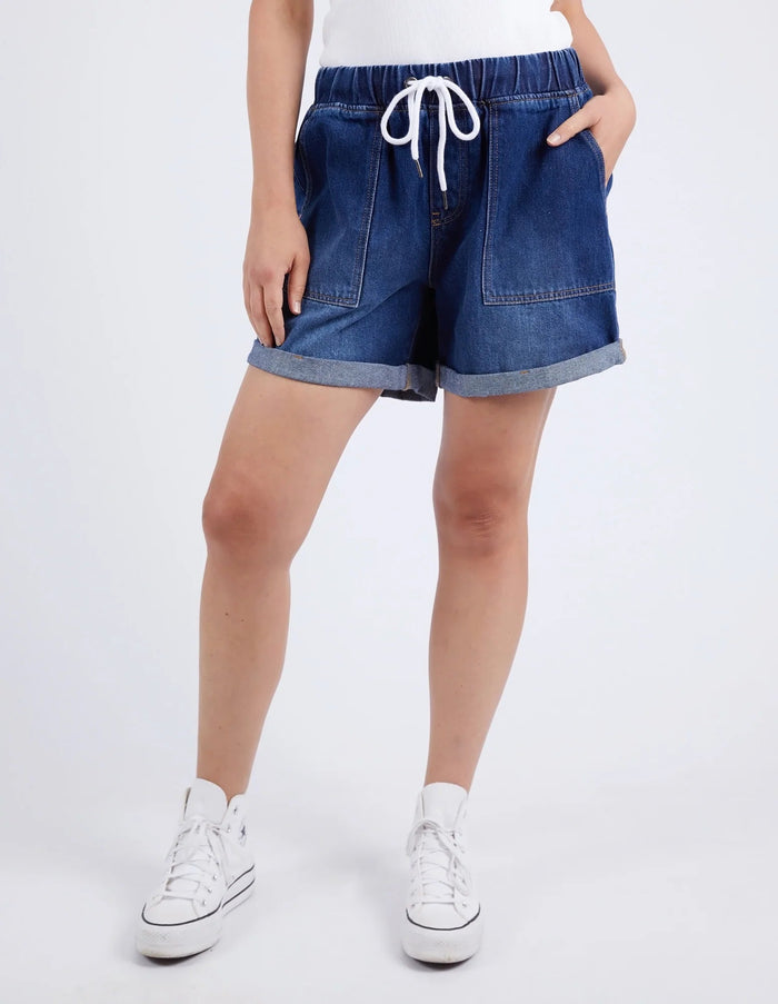 ELM_EMMA RELAXED DENIM SHORT _ EMMA RELAXED DENIM SHORT _ Ebony Boutique NZ