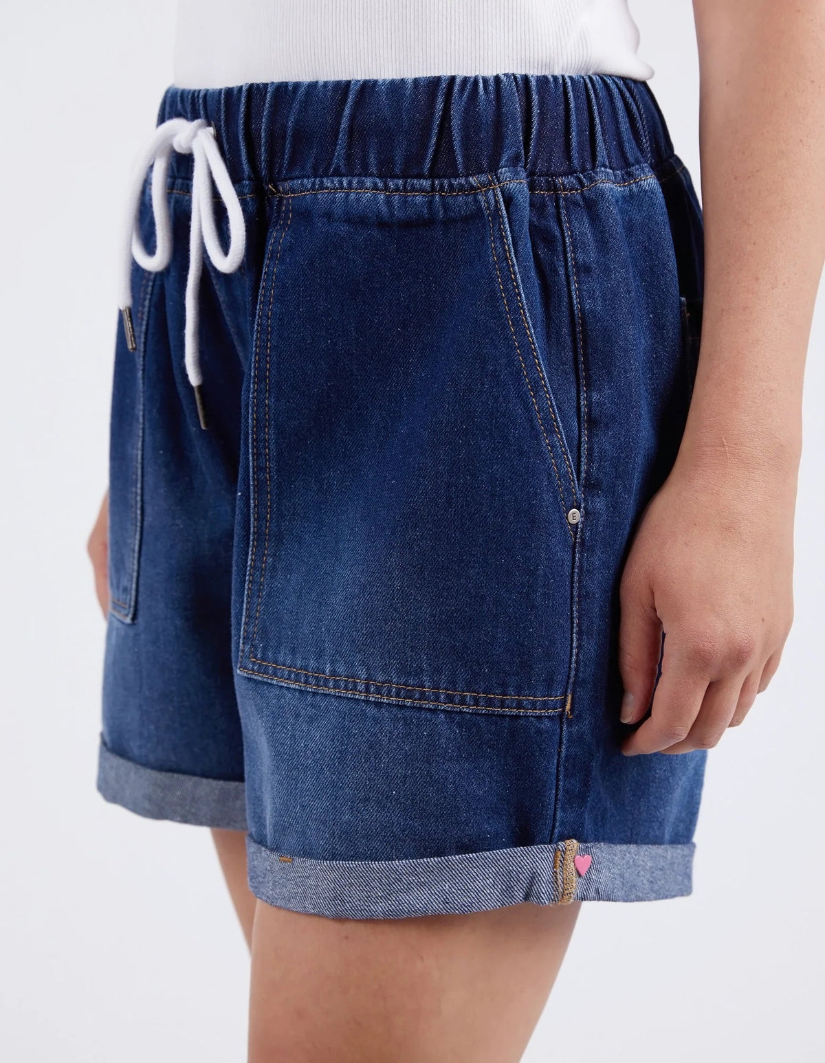 ELM_EMMA RELAXED DENIM SHORT _ EMMA RELAXED DENIM SHORT _ Ebony Boutique NZ